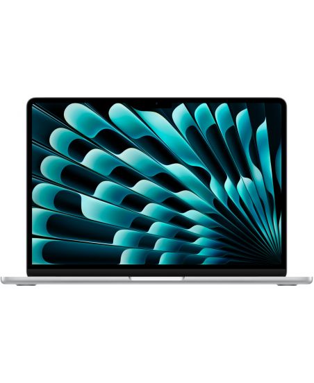 Apple MacBook Air 15" (M3, 8C CPU/10C GPU, 2023), 8 ГБ, 256 ГБ SSD, серебристый