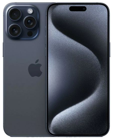 Apple iPhone 15 Pro, 256 ГБ, синий титан, eSIM