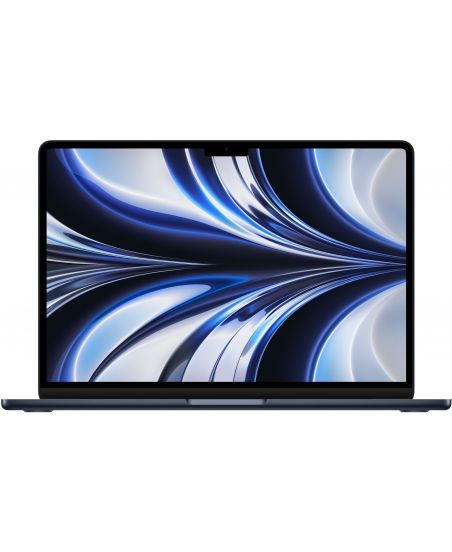 Apple MacBook Air 13" (M2, 8C CPU/8C GPU, 2022), 8 ГБ, 256 ГБ SSD, «полуночный черный»