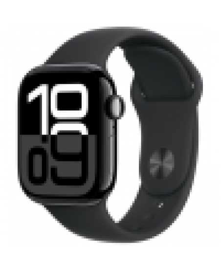 Умные часы Apple Watch Series 10 42 мм, M/L 140-245 мм, Aluminium Case GPS+Cellular, Jet Black