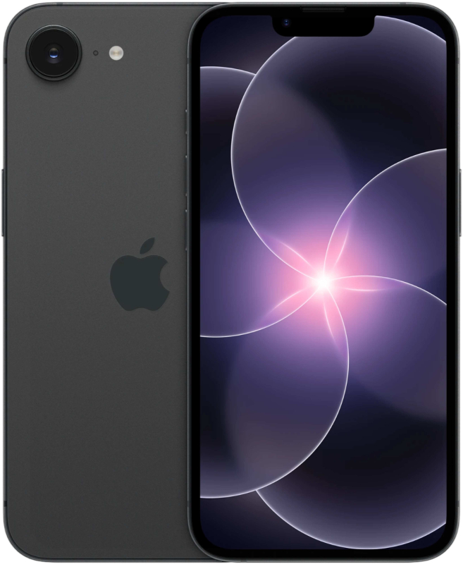 Apple iPhone 17e, 256 ГБ, черный (black), eSIM