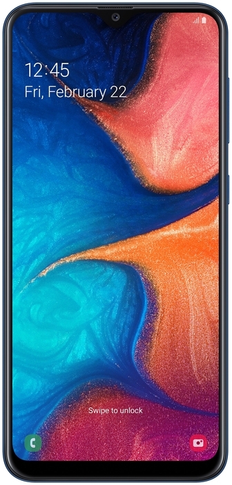 Samsung Galaxy A20, Blue (1 sim)