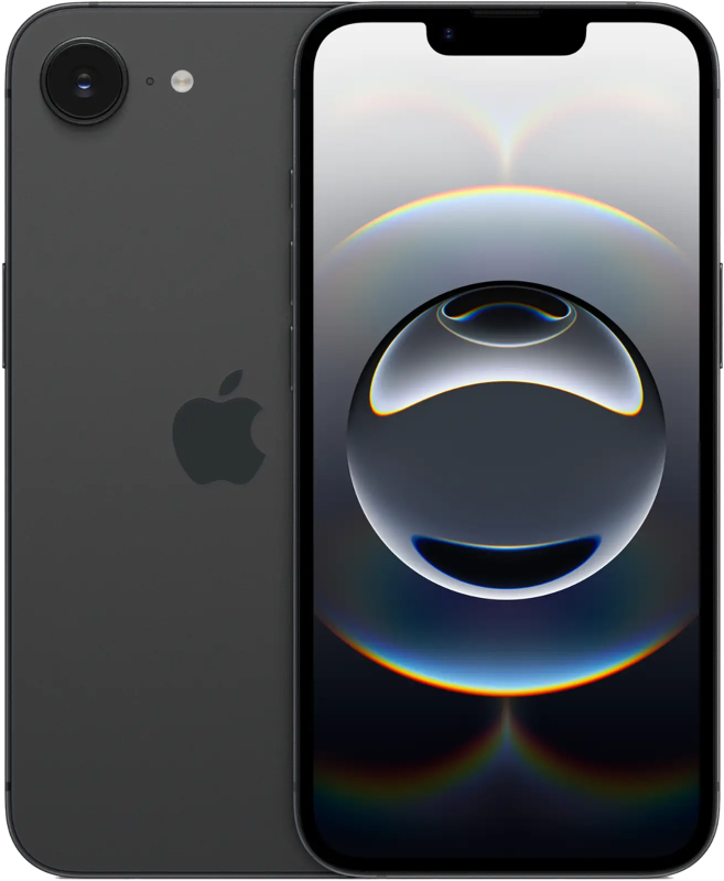 Apple iPhone 16e 128 GB, Dual SIM (eSIM), Black