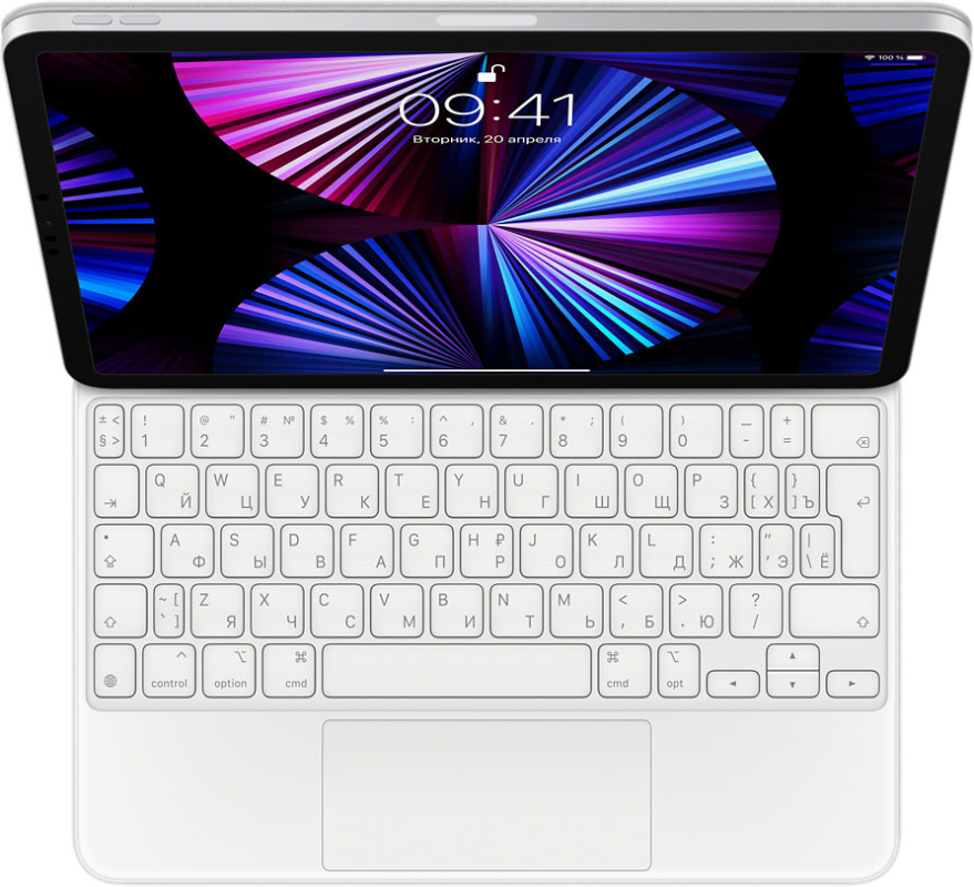 Magic Keyboard with Trackpad для iPad Pro 11/ iPad Air русская, белый