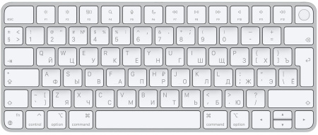 Magic Keyboard with Touch ID русская, белая